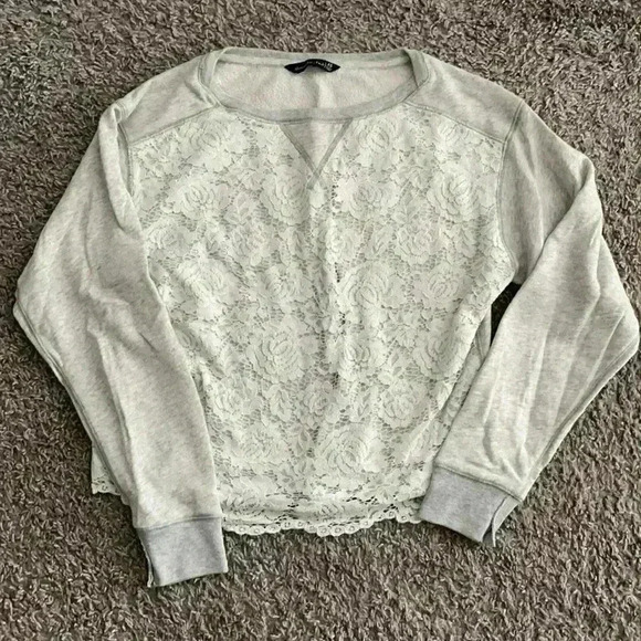 Like new Abercrombie & Fitch Cropped Sweatshirt - Picture 1 of 1